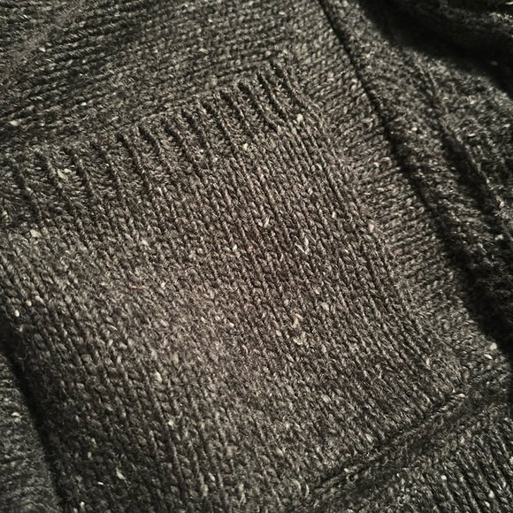NEW Chaps Sweaters | Chaps Women's Long Cardigan Open Front Sweater grey - Picture 7 of 10